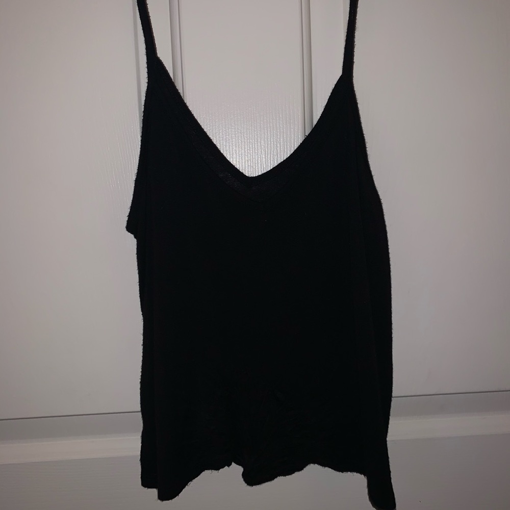 2 FOR 1 black square neck bodysuit & crop top